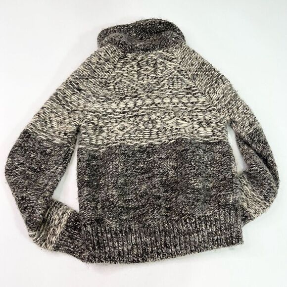 Wilfred Free Sweater Womens Large Gray Alpaca Wool Blend Full Zip Shawl Collar - Picture 9 of 10